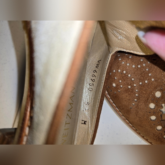Stuart Weitzman loafers size 5.5 - Picture 2 of 5